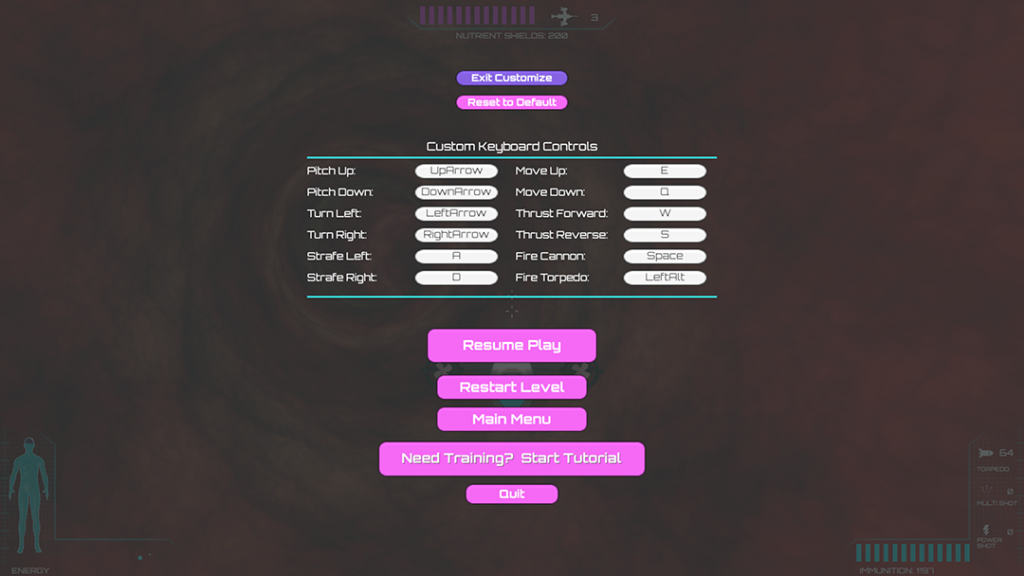 Menus now support Keyboard and Controller navigation plus customizable key mapping.